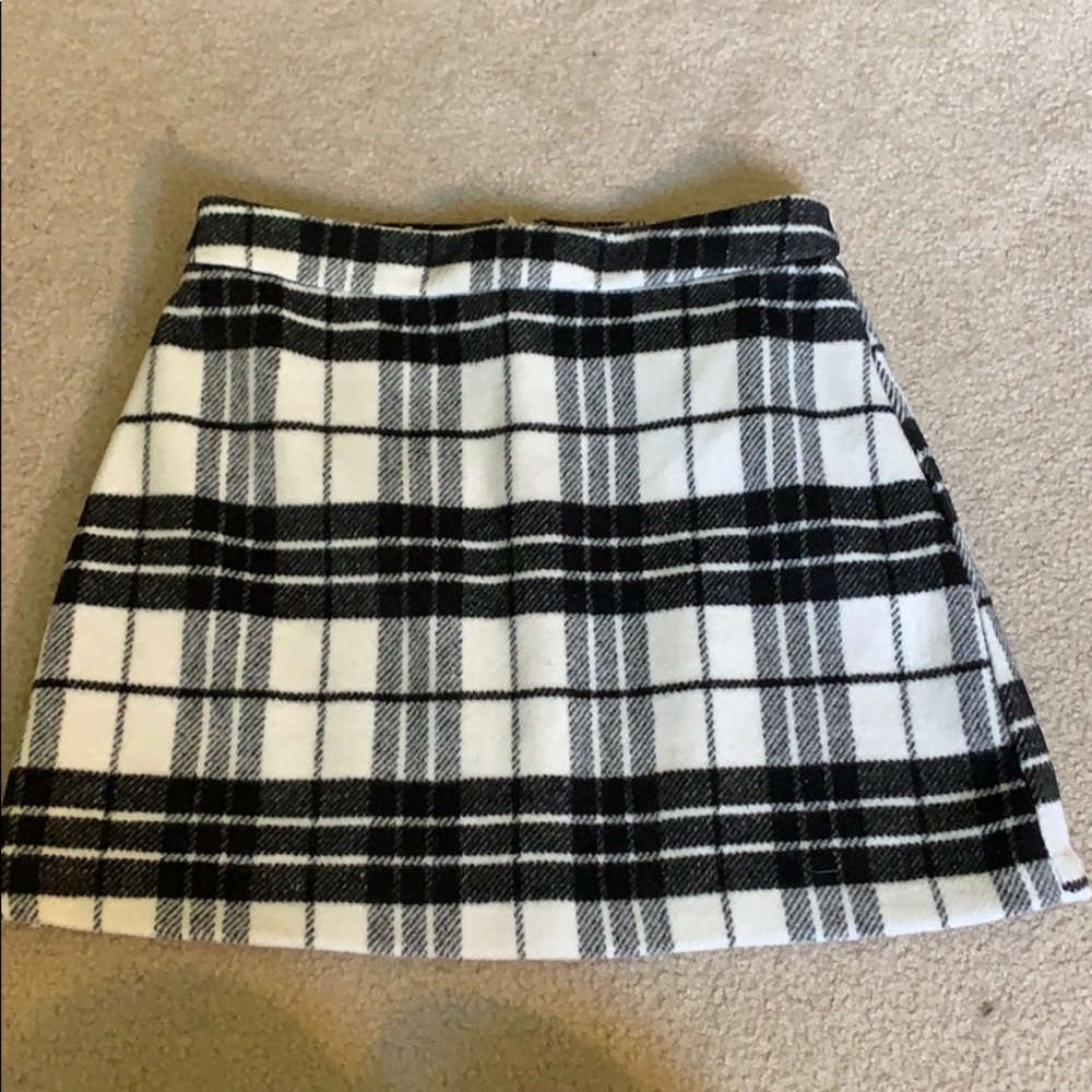 Plaid skirt